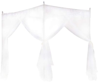 Dailygoods- Muggennet Luxe - Polyester - Drie Zijdelingse Openingen - Ademend Mesh - Prinsessenstijl - Eenvoudig te Reinigen - Insectennet