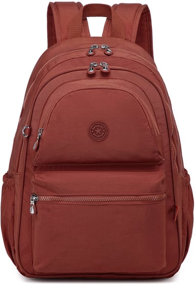 Bagwise® Rugzak - Rugtas - Schooltas - 20 lt - L - Unisex - (1050) Brick (baksteen kleur)