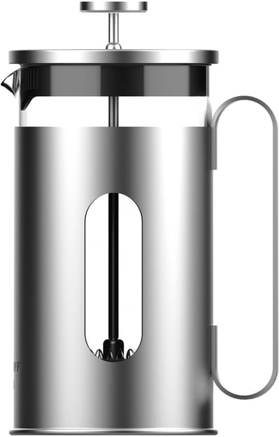 LEO Koffie- en theepers 0,60L - Metaal -