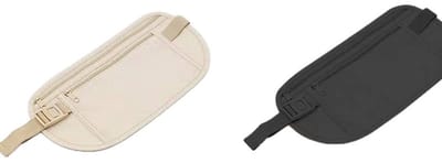 Verstelbare Waterdichte Anti-Diefstal Strap voor Sporttassen - 2 Stuks voor Mobiele Telefoon, Paspoort en Geld