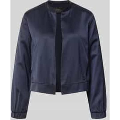 slim fit blouson van viscosemix