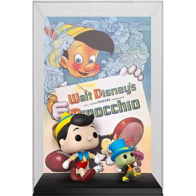 Beeldje Funko POP Movie Poster Disney 100th Pinocchio & Jiminy Cricket