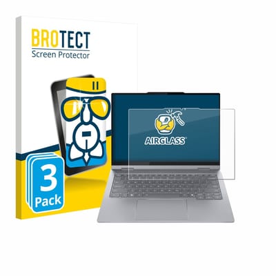 Screenprotector 3 Stuks voor Lenovo ThinkBook 14 2-in-1 Gen 5 Beschermglas transparant