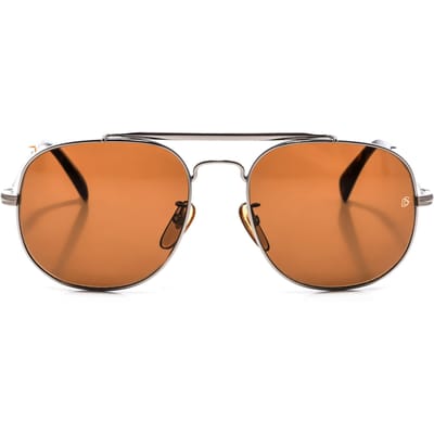 David Beckham DB7004/S 6LB Zonnebril - Heren - Zilverkleurig