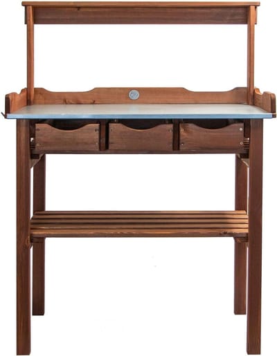 Oppottafel - Tuinwerktafel - Tuinwerkbank - plantentoolset