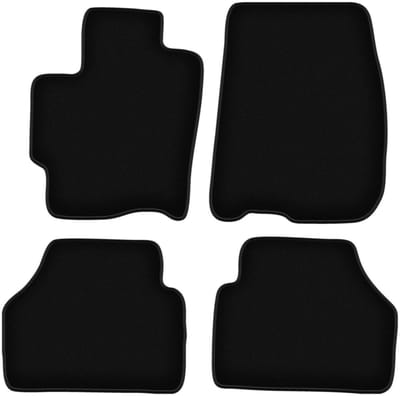 BASIC zwarte veloursmatten voor: Mazda Premacy I minivan (1999-2005)