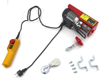 HBM Elektrische Takel 500 kg 18 m 500 W 230 V 8 m/min 3 mm kabel