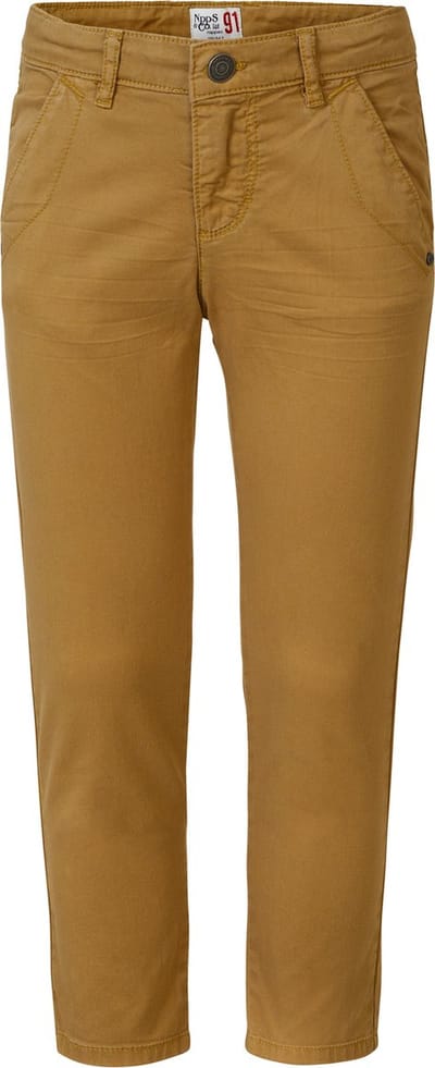 Noppies Kids Boys chino pants Wellsville Slim fit Meisjes Broek - Bistre - Maat 134