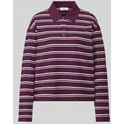 Relaxed fit Poloshirt van Katoenmix