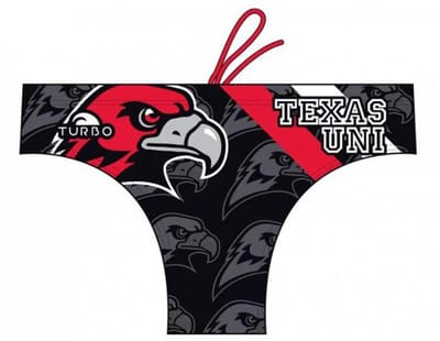 Turbo Texas Uni Zwemslip Zwart,Grijs L Man
