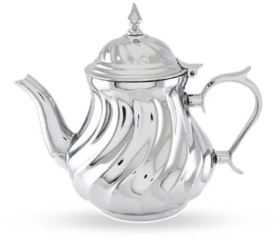 Marokkaanse theepot SF9300.8 – inductiegeschikt – 0,8 l – zilver – handwas