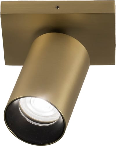 Lumidora Opbouwspot 74769 - DANI - GU10 - Goud - Messing (kleur) - Metaal - Badkamerlamp - IP21