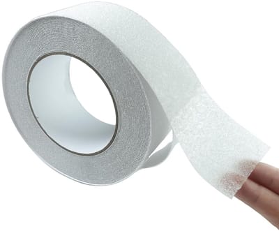 5cm x 10m Antislip Tape voor Trappen - Transparant, Waterdicht en Zelfklevend Antislip Film voor Huisdieren en Senioren, Binnen en Buiten Gebruik