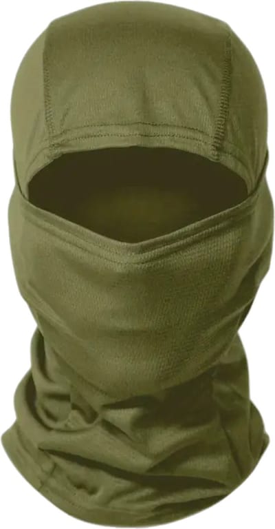 Livano Winter Masker - Balaclava - Ski Mask - Ski Masker - Bivakmuts - Full Face Mask - Legergroen