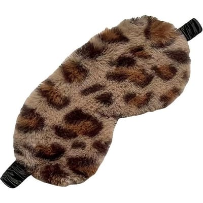 1 st Sexy Luipaard Oogmasker met Elastisch Verstelbaar Bandje, Zacht & Lichtblokkerend voor Comfort en Ontspanning black