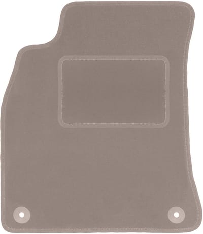Beige bestuurdersmat voor: Audi A4 B8 sedan, stationwagen, avant, allroad (2007-2015)