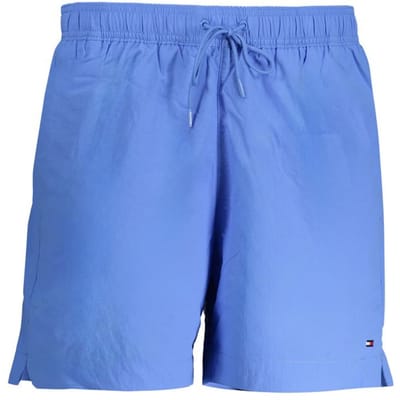Tommy Hilfiger Azzurro Poliammide Heren Badshorts