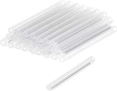 Dailygoods - 300 Stuks Doorzichtige PVC Krimpbare Buis voor Bescherming van Fiberverbindingen