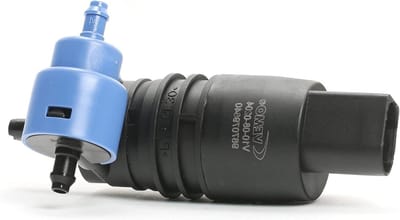 Waswaterpomp - Ruitensproeier pomp - Auto onderhoud - Specifieke pasvorm - 6.5 x 5 x 11.5 cm - Zwart