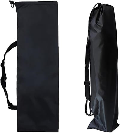 Opbergzak voor Vouwstoelen en Tripods, Ideaal voor Koelmatten, Visgerei en Yogamatten, Zwart, Minimalistisch Design