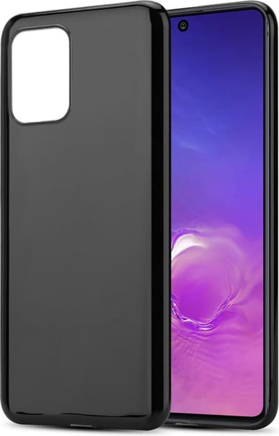 Cadorabo Hoesje geschikt voor Samsung Galaxy A91 / S10 LITE / M80s in ZWART - Beschermhoes gemaakt van flexibel TPU Silicone Case Cover
