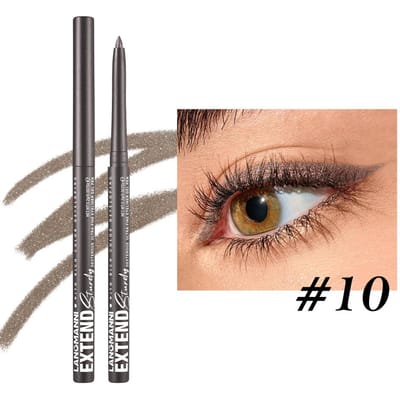 Matte Glitter Gel Eyeliner Potlood Glad Waterdicht Blauw Bruin Eyeliner Sneldrogend Matte Concealer Pen Langhoudende Oogmake-up
