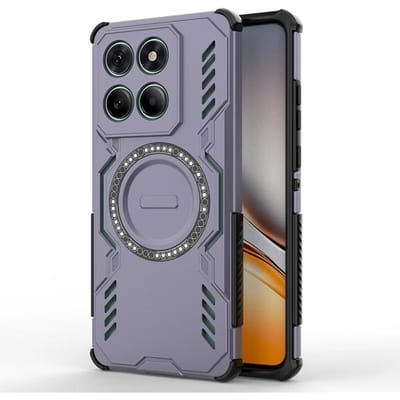 Hoesje voor Motorola Moto Edge 60 50 Fusion Magsafe Cover voor Voor Moto Edge 50 Pro 40 Neo Magnetische Draadloze Opladen Schokbestendig Hoesje Moto Edge 60 gray