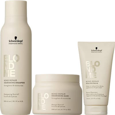 Schwarzkopf - Blond Me - Nourishing Shampoo, Masker & Leave-in set