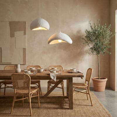 Asir - Kroonluchter - Wit - METALEN BEHUIZING - 52 x 52 x 35 cm
