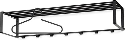 Spinder Design kapstok Rex 2 XL (100 Cm) - Zwart - 7 haken - Staal