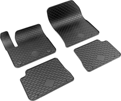 Walser DirtGuard rubberen voetmatten geschikt voor DS 3/DS 3 Crossback 2018-Vandaag - Opel Corsa F/Peugeot 208 II 2019-Vandaag - Opel Mokka 06/2020-Vandaag - Elektrische aandrijving