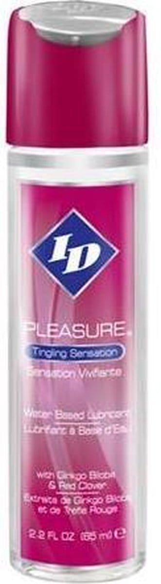 ID Pleasure - Glijmiddel op Waterbasis - Met tintelend gevoel - 65 ml