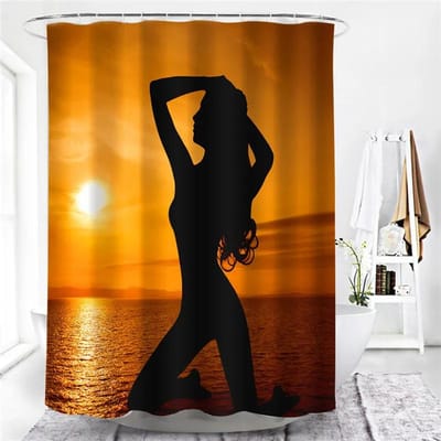 Grappige Baden Rubberen Eendjes Douchegordijnen Kinderen Huis Badkamer Decor Verduisterend Scherm Waterdichte Stof Douchegordijn Cortina W150H180(CM)-1 Pcs