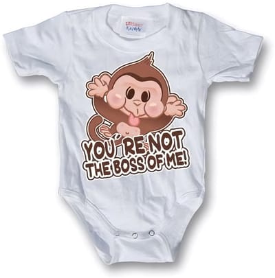 Hybris Kinder You Re Not The Boss Of Me Body SH-13-BT053-L68