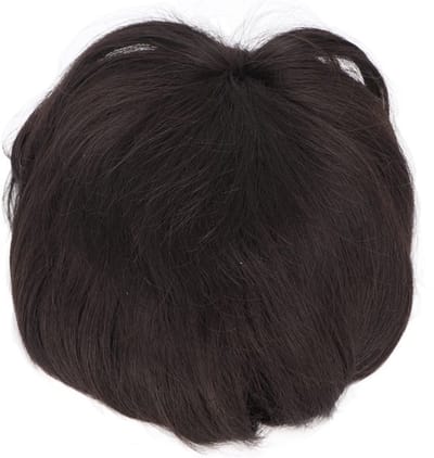 Allecto - Toupee voor mannen - Haarstukjes - Zacht en glad - Zwart