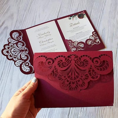 Snijmallen Bloemrand - Papier Ambachten - Kaarten Maken - Duurzaam Metaal - 15x8.5cm - Zilver