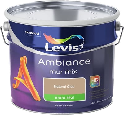 Levis - Ambiance Mur Extra Mat Mix - Natural Clay - Mengverf - 10 L