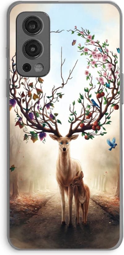 Case Company® - Hoesje geschikt voor OnePlus Nord 2 5G hoesje - Seasons Change - Soft Cover Telefoonhoesje - Bescherming aan alle Kanten en Schermrand