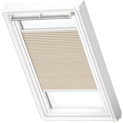 Velux Manueel Verduisterend Plisségordijn Fhc F06 1155swl Beige White Line