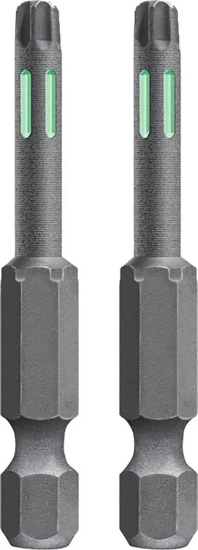 KWB schroefbit T30 - Torx 30 - Torsion - Lengte 50 mm - 1/4" schacht - 122330 - 2 stuks