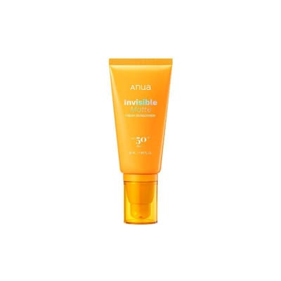 ANUA Zonbescherming Collectie SPF50+ PA++++ | Mat Afwerkende Zonnecrème, Hydraterende Zonnebrandcrème & Glow Zonne Stick Invisible Matte Finish Sunscreen 50ml