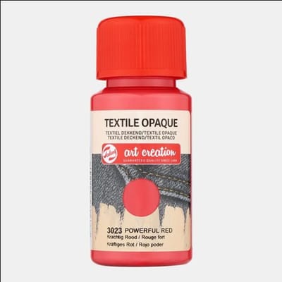Textielverf - Dekkend - Krachtig rood - Art Creation - 50ml