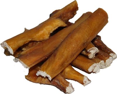 Runderkophuid 15cm - Hondensnack - Voordeelpakket 1 kilogram - Kauwsnack - Hypoallergeen - Natuurlijk gedroogd