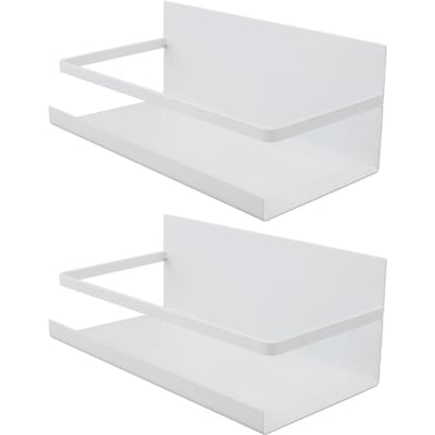 2 STUKS Keuken Koelkast Magneet Plank IJzer Ruimtebesparend Multifunctioneel Magnetisch Kruidenrek Organizer voor wit