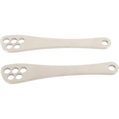 1 Paar RVS Achter Verlaagde Link Kit Motorfiets Accessoires Vervanging voor Z 250 300 750 white