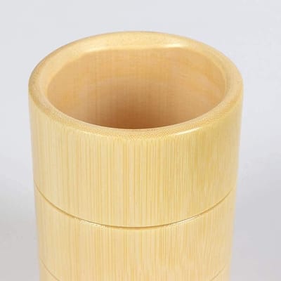 Bamboe Cups - Massage Cups - Ontspanningsmassage - Set van 3 - Diverse Maten - Natuurlijk