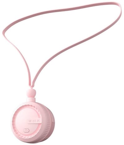 Handsfree Halsventilator - Mini Tafelventilator - Ventilatoren - Mini Ventilator - Draagbare ventilator - Oplaadbaar - Bladloze 360° Roteerbare Sportventilator voor Onderweg - 6.4x4.8cm