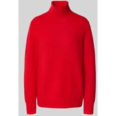 Gebreide pullover met opstaande kraag