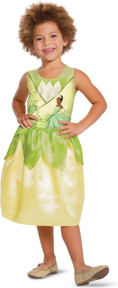 DISNEY Prinses - Prinses & THE FROG, Tiana Basic Plus , Maat M (7-8 jaar), Meisjes
