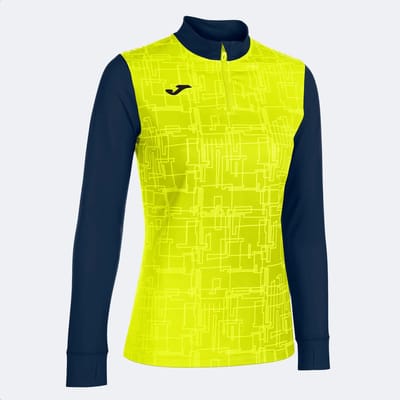Joma Elite Viii Sweatshirt Geel,Blauw S Vrouw